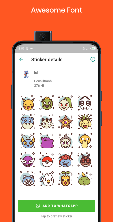 A Million Stickers for Whatsapp (Animated and Non- Animated) Free